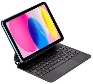 Magic Backlit Trackpad Keyboard Magnetic Case for iPad A16 2025 / iPad 11 Gen 11" A3355/A3356/A3354, Rechargeable US English Keypad(Black) Magic Backlit Trackpad Keyboard Magnetic Case for iPad A16 2025 / iPad 11 Gen 11" A3355/A3356/A3354, Rechargeable US English Keypad(Black)