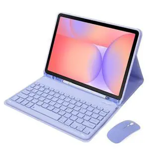 Detachable Rechargeable Bluetooth Keyboard Case with Trackpad & S Pen Slot for Samsung Galaxy Tab S10 Lite 10.9" 2025 (SM-X400/X406B)(Purple) Detachable Rechargeable Bluetooth Keyboard Case with Trackpad & S Pen Slot for Samsung Galaxy Tab S10 Lite 10.9" 2025 (SM-X400/X406B)(Purple)