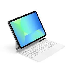 Magnetic Detachable Backlit Keyboard Case with Multi-Touch Trackpad & Power Display for Samsung Galaxy Tab S10 FE 10.9" 2025 (SM-X520/SM-X526B), US English Layout(White) Magnetic Detachable Backlit Keyboard Case with Multi-Touch Trackpad & Power Display for Samsung Galaxy Tab S10 FE 10.9" 2025 (SM-X520/SM-X526B), US English Layout(White)