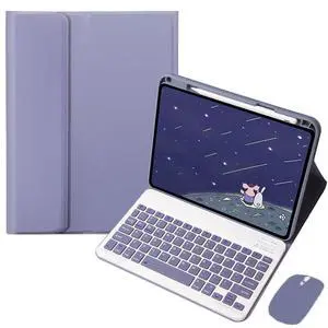 Keyboard Case for Xiaomi Pad 7 / Xiaomi Pad 7 Pro 11.2", Sky Blue PU Leather Folio Cover, Detachable Rechargeable English Keyboard, Pencil Slot & Horizontal Kickstand(lavender gray) Keyboard Case for Xiaomi Pad 7 / Xiaomi Pad 7 Pro 11.2", Sky Blue PU Leather Folio Cover, Detachable Rechargeable English Keyboard, Pencil Slot & Horizontal Kickstand(lavender gray)