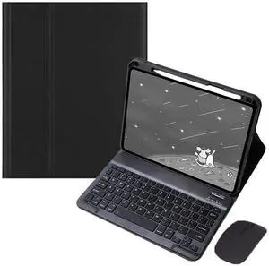 Keyboard Case for Xiaomi Pad 7 / Xiaomi Pad 7 Pro 11.2", Sky Blue PU Leather Folio Cover, Detachable Rechargeable English Keyboard, Pencil Slot & Horizontal Kickstand (Black) Keyboard Case for Xiaomi Pad 7 / Xiaomi Pad 7 Pro 11.2", Sky Blue PU Leather Folio Cover, Detachable Rechargeable English Keyboard, Pencil Slot & Horizontal Kickstand (Black)