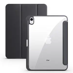 Clear Acrylic Case for iPad 11th Gen A16 2025 11", Hard Back Cover with Pencil Holder, Magnetic Stand, Auto Sleep WakeBlack Clear Acrylic Case for iPad 11th Gen A16 2025 11", Hard Back Cover with Pencil Holder, Magnetic Stand, Auto Sleep WakeBlack