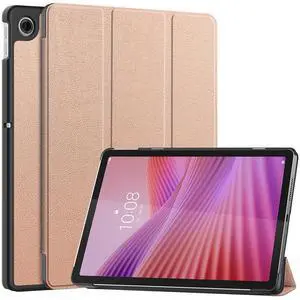 PU Leather Tablet Case for Lenovo Tab 10.1 2025 (TB311FU/TB311XU), Magnetic Closure, Magnetic Stand, Auto Sleep/Wake, Hard Protective Cover (Rose Gold) PU Leather Tablet Case for Lenovo Tab 10.1 2025 (TB311FU/TB311XU), Magnetic Closure, Magnetic Stand, Auto Sleep/Wake, Hard Protective Cover (Rose Gold)