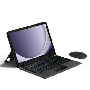 Keyboard Case for Samsung Galaxy Tab A9+ A9 Plus 11 inch, Magnetic Detachable Tablet Cover with Pencil Holder, Horizontal & Vertical Stand, Trackpad, Backlit Keys, Rechargeable, Includes Mouse Keyboard Case for Samsung Galaxy Tab A9+ A9 Plus 11 inch, Magnetic Detachable Tablet Cover with Pencil Holder, Horizontal & Vertical Stand, Trackpad, Backlit Keys, Rechargeable, Includes Mouse