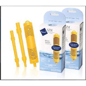 Nature2 Mineral Filters Sticks for Hot Tub Swimming Pool (Yellow,2-Pack) Nature2 Mineral Filters Sticks for Hot Tub Swimming Pool (Yellow,2-Pack)