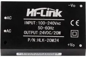 HLK-20M24 AC-DC 220V to 24V 20w Step-Down Power Supply Module Intelligent Household Switch Power Supply Module (5 PCS) HLK-20M24 AC-DC 220V to 24V 20w Step-Down Power Supply Module Intelligent Household Switch Power Supply Module (5 PCS)