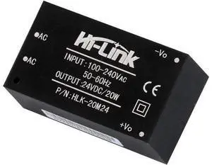 HI-Link HLK-20M24 AC-DC 220V to 24V 20w Step-Down Power Supply Module Intelligent Household Switch Power Supply Module (1 PCS) HI-Link HLK-20M24 AC-DC 220V to 24V 20w Step-Down Power Supply Module Intelligent Household Switch Power Supply Module (1 PCS)