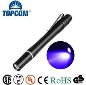 3W uv Light Pen 2*AAA Battery Powered Metal Material Money Inspection LED UV Torch Light Mini Pen Flashlight 395nm 3W uv Light Pen 2*AAA Battery Powered Metal Material Money Inspection LED UV Torch Light Mini Pen Flashlight 395nm