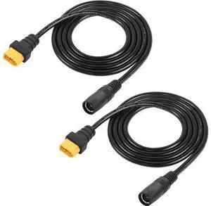 2 PCS DC8020 to XT60 Power Cable 14AWG DC8mmx2.0mm Female to XT60 Male Power Cord for Solar Panel, Portable Charging Station,etc(59Inch) 2 PCS DC8020 to XT60 Power Cable 14AWG DC8mmx2.0mm Female to XT60 Male Power Cord for Solar Panel, Portable Charging Station,etc(59Inch)