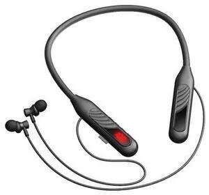 Wireless Bluetooth headphones, featuring a sporty neck strap design, have a large battery capacity, are equipped with a digital display, and have noise reduction function. Pink Wireless Bluetooth headphones, featuring a sporty neck strap design, have a large battery capacity, are equipped with a digital display, and have noise reduction function. Pink