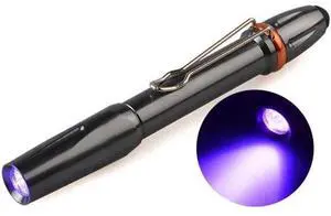 365nM UV LED Ultra Violet 3W Pen Flashlight Torch Light 365 nm UV Penlight for Money Detector 365nM UV LED Ultra Violet 3W Pen Flashlight Torch Light 365 nm UV Penlight for Money Detector