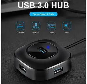 HUB 3.0 HUB Splitter Multiple Hab 2.0 Multi Hub Expander 4 Port HUB for PC Laptop HUB 3.0 HUB Splitter Multiple Hab 2.0 Multi Hub Expander 4 Port HUB for PC Laptop