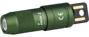 OLIGHT IMINI 2 EDC Rechargeable Keychain Flashlight, 50 Lumens Compact and Portable Mini Light, Tiny LED Keyring Lights with Built-in Battery Ideal for Everyday Carry and Emergencies (OD Green) OLIGHT IMINI 2 EDC Rechargeable Keychain Flashlight, 50 Lumens Compact and Portable Mini Light, Tiny LED Keyring Lights with Built-in Battery Ideal for Everyday Carry and Emergencies (OD Green)