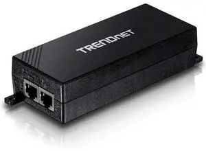TRENDnet Gigabit Power Over Ethernet Plus Injector, Converts Non-Poe Gigabit To Poe+ Or PoE Gigabit, Supplies PoE (15.4W) Or PoE+ (30W) Power Network Distances Up To 100M (328 ft.), Black, TPE-115GI TRENDnet Gigabit Power Over Ethernet Plus Injector, Converts Non-Poe Gigabit To Poe+ Or PoE Gigabit, Supplies PoE (15.4W) Or PoE+ (30W) Power Network Distances Up To 100M (328 ft.), Black, TPE-115GI