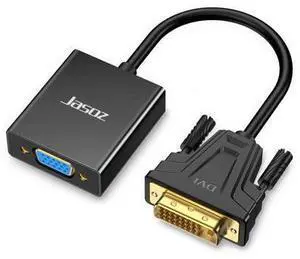 DVI to VGA Converter - 24+1 Computer Connection Cable - Display High-Definition Conversion Cable - DVI TO VGA Adapter DVI to VGA Converter - 24+1 Computer Connection Cable - Display High-Definition Conversion Cable - DVI TO VGA Adapter