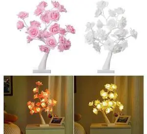 LED Rose Lamp Bottle Desk Light Flower Night Lamp Romantic Valentine's Day Birthday Gift Decoration Beast Battery Powered LED Rose Lamp Bottle Desk Light Flower Night Lamp Romantic Valentine's Day Birthday Gift Decoration Beast Battery Powered