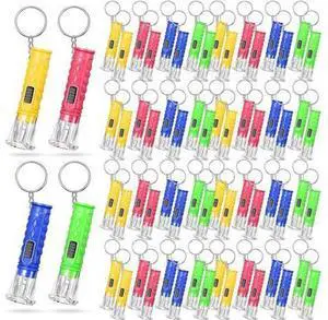 Jexine 100 Pcs Mini Flashlight Keychain Bulk for Kids Assorted Colors Torch Keyring Flashlights LED Keychain Flashlights Small Keychain Light Hiking Camping Christmas Party Favors (Classic) Jexine 100 Pcs Mini Flashlight Keychain Bulk for Kids Assorted Colors Torch Keyring Flashlights LED Keychain Flashlights Small Keychain Light Hiking Camping Christmas Party Favors (Classic)