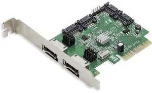 Syba SD-PEX40054 4 Port SATA III Raid Hyper Duo PCIe 2.0 x 2 Card Syba SD-PEX40054 4 Port SATA III Raid Hyper Duo PCIe 2.0 x 2 Card
