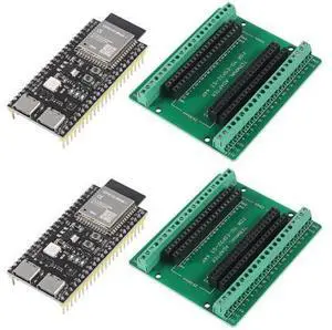anicorn 2Sets ESP32-S3-N8R2 ESP32-S3 44Pin Type-C Development Board Wi-Fi + BLE MCU Module Integrates Complete Wi-Fi and BLE Functions with Expansion Adapter Kit anicorn 2Sets ESP32-S3-N8R2 ESP32-S3 44Pin Type-C Development Board Wi-Fi + BLE MCU Module Integrates Complete Wi-Fi and BLE Functions with Expansion Adapter Kit