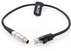 ZBLZGP Fisher 8-pin Male to Ethernet RJ45 PC Data Transfer Ultrahigh-Speed Cable for Phantom VEO S 4K Camera (1M) ZBLZGP Fisher 8-pin Male to Ethernet RJ45 PC Data Transfer Ultrahigh-Speed Cable for Phantom VEO S 4K Camera (1M)