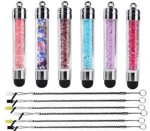 6 Pack Colors Crystal Capacitive Mini Stylus Universal Touch Screen Pen for iPhone7 5s 6s Galaxy s5 s4 Smartphones iPad iPods S10 S10+ S10e S9 S9P Note9 XR XS MAX iPhone11 Pro XS XR 6 Pack Colors Crystal Capacitive Mini Stylus Universal Touch Screen Pen for iPhone7 5s 6s Galaxy s5 s4 Smartphones iPad iPods S10 S10+ S10e S9 S9P Note9 XR XS MAX iPhone11 Pro XS XR