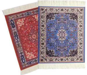 Rug Mouse Pad 2 Pack Woven Rug Bohemian Style Carpet Mouse Pad for Table Décor Rug Mouse Pad 2 Pack Woven Rug Bohemian Style Carpet Mouse Pad for Table Décor
