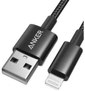 USB A to Lightning Cable(3.3FT 1Pack) MFi Certified Nylon USB to Lightning Cord for iPhone 14/13/12/11 Pro/11/XS MAX/XR/8/7/6s Plus Cable(Black) USB A to Lightning Cable(3.3FT 1Pack) MFi Certified Nylon USB to Lightning Cord for iPhone 14/13/12/11 Pro/11/XS MAX/XR/8/7/6s Plus Cable(Black)