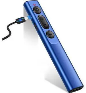 Rechargeable Wireless Presenter Remote for PPT 2.4GHz Presentation Remote Slide Advancer Powerpoint Clicker for Mac/Computer/Laptop/Keynote Rechargeable Wireless Presenter Remote for PPT 2.4GHz Presentation Remote Slide Advancer Powerpoint Clicker for Mac/Computer/Laptop/Keynote