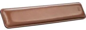 Ergonomic Keyboard Wrist Rest - PU Leather Cushioned Support for Typing & Gaming Comfortable Contoured Design for Wrist Pain Relief Tan Ergonomic Keyboard Wrist Rest - PU Leather Cushioned Support for Typing & Gaming Comfortable Contoured Design for Wrist Pain Relief Tan