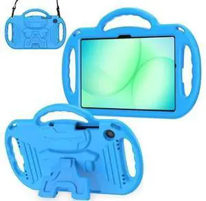 Kids Case for Tab A11+ Plus/A9+ Plus 11 Inch Case with Strap Shockproof Lightweight Handle Stand 2025/2023 Model with Lanyard Blue Kids Case for Tab A11+ Plus/A9+ Plus 11 Inch Case with Strap Shockproof Lightweight Handle Stand 2025/2023 Model with Lanyard Blue