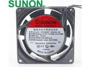 1pcs SF23080AT 2082HBL.GN fan AC 220V~230V Metal frame for fish tank cabinet cooling fan 8025 8cm 80mm 1pcs SF23080AT 2082HBL.GN fan AC 220V~230V Metal frame for fish tank cabinet cooling fan 8025 8cm 80mm