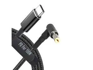 USB C to Slim Laptop Charging Cable Adapter Male Type C to DC Converter 6.5ft 100W PD Power Charger Supply Cord for Levono Toshiba Asus K55A K55N K501UX K53E G360 G450 G455 (5.5 x 2.5mm for Generic) USB C to Slim Laptop Charging Cable Adapter Male Type C to DC Converter 6.5ft 100W PD Power Charger Supply Cord for Levono Toshiba Asus K55A K55N K501UX K53E G360 G450 G455 (5.5 x 2.5mm for Generic)