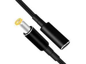 USB C to Slim Laptop Charging Adapter Female Type C to DC 0.8ft Cable 100W PD Power Charger Supply Cord Compatible with LEN-OVO Thinkpad T60 T61 T400 T430 T510 X220 X61 L420 E420 (7.9 x 5.5mm) USB C to Slim Laptop Charging Adapter Female Type C to DC 0.8ft Cable 100W PD Power Charger Supply Cord Compatible with LEN-OVO Thinkpad T60 T61 T400 T430 T510 X220 X61 L420 E420 (7.9 x 5.5mm)