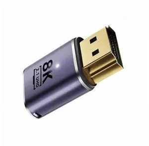 HDMI Male to HDMI 2.1 Female UHD Extension Gold Converter Adapter Support 8K 60hz HDTV HDMI Male to HDMI 2.1 Female UHD Extension Gold Converter Adapter Support 8K 60hz HDTV