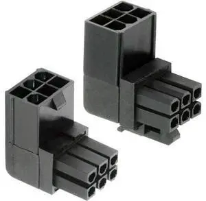 2pcs/lot ATX 6Pin Male to Female 90 Degree Up Down Angled Power Header Adapter for GPU Graphics Card 2pcs/lot ATX 6Pin Male to Female 90 Degree Up Down Angled Power Header Adapter for GPU Graphics Card