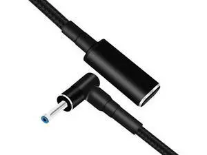 USB C to Slim Laptop Charging Cable Adapter Female Type C to DC Converter 0.8ft 100W PD Power Charger Supply Cord for Stream 11 13 14 15 Pavilion Spectre Chromebook H-P (4.5 x 3.0mm for H-P) USB C to Slim Laptop Charging Cable Adapter Female Type C to DC Converter 0.8ft 100W PD Power Charger Supply Cord for Stream 11 13 14 15 Pavilion Spectre Chromebook H-P (4.5 x 3.0mm for H-P)