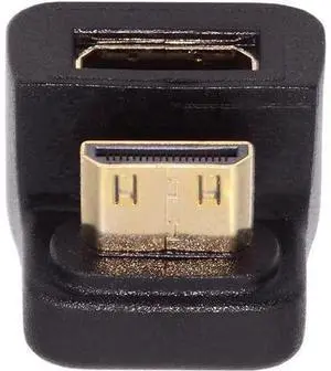 360 Degree Up Opposite U Shape Back Angled Mini HDMI 1.4 Male to Mini Female Extension Adapter Converter 360 Degree Up Opposite U Shape Back Angled Mini HDMI 1.4 Male to Mini Female Extension Adapter Converter