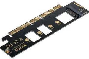 M.2 M-Key NVME AHCI SSD to PCI-E 3.0 16x 4X Adapter for 110mm 80mm SSD M.2 M-Key NVME AHCI SSD to PCI-E 3.0 16x 4X Adapter for 110mm 80mm SSD