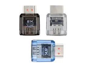 3pcs/Set 8K HDMI Male to HDMI 2.1 Female UHD Extension Adapter Extender with Smart LED Light Support 8K 60hz HDTV 3pcs/Set 8K HDMI Male to HDMI 2.1 Female UHD Extension Adapter Extender with Smart LED Light Support 8K 60hz HDTV