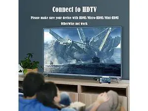 3pcs/Set Micro & Mini HDMI to HDMI-Compatible 1.4 Female 2-in-1 Combo Adapter 4K@60hz 3pcs/Set Micro & Mini HDMI to HDMI-Compatible 1.4 Female 2-in-1 Combo Adapter 4K@60hz