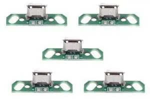5pcs/Set DIY OEM Micro USB2.0 Female Receptacle Socket Connector with Flange PCB Mounting Assembly Solder Type 5pcs/Set DIY OEM Micro USB2.0 Female Receptacle Socket Connector with Flange PCB Mounting Assembly Solder Type