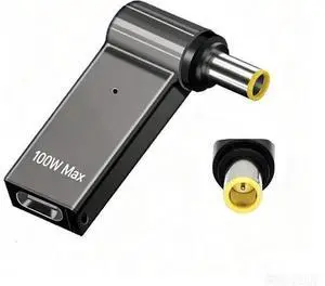 USB C to 7.9mm Laptop Charging Adapter Female Type C to Male DC 7.9 x 5.5mm Barrel Jack Plug 100W PD Power Charger Connector Compatible with LEN-OVO ThinkPad T60 T410 T420 T430 T500 T530 X60 Z60 X220 USB C to 7.9mm Laptop Charging Adapter Female Type C to Male DC 7.9 x 5.5mm Barrel Jack Plug 100W PD Power Charger Connector Compatible with LEN-OVO ThinkPad T60 T410 T420 T430 T500 T530 X60 Z60 X220