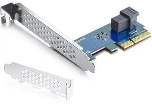 U.2 NVMe SSD Adapter Card, PCIe 3.0 x4 to SFF-8643 (1-Port), Multi-OS Support for Windows, Linux, VMware, Ubuntu U.2 NVMe SSD Adapter Card, PCIe 3.0 x4 to SFF-8643 (1-Port), Multi-OS Support for Windows, Linux, VMware, Ubuntu