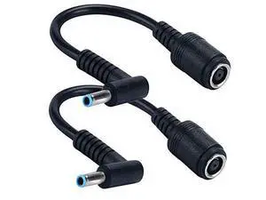 Tip Adapter Connector Converter Cable 7.4x5.0mm to 4.5x3.0mm for H-P Stream Spectre Pavilion Envy Elitebook Split Chromebook; DC Dongle for H-P Notebook Adapter Replacement Power Cord (2 Pack) Tip Adapter Connector Converter Cable 7.4x5.0mm to 4.5x3.0mm for H-P Stream Spectre Pavilion Envy Elitebook Split Chromebook; DC Dongle for H-P Notebook Adapter Replacement Power Cord (2 Pack)