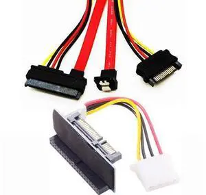 IDE/PATA 40Pin HDD to SATA Motherboard Adapter Card with 30cm SATA 7+15pin Cable for Desktop 3.5 Inch Hard Disk Drive IDE/PATA 40Pin HDD to SATA Motherboard Adapter Card with 30cm SATA 7+15pin Cable for Desktop 3.5 Inch Hard Disk Drive