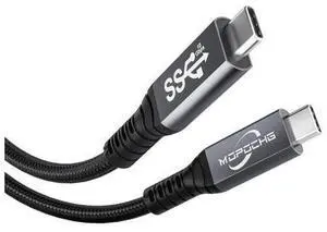 100W Short USB C to USB C Cable 3.3FT, USB C 3.1 Gen 2 Cable 10Gbps 4K Video High Speed Data Transfer Fast Charging Cord for iPhone 17 16 15 Series, MacBook, Sam-sung S25, Display Monitor 100W Short USB C to USB C Cable 3.3FT, USB C 3.1 Gen 2 Cable 10Gbps 4K Video High Speed Data Transfer Fast Charging Cord for iPhone 17 16 15 Series, MacBook, Sam-sung S25, Display Monitor