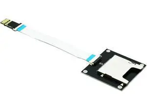 Micro SD SDXC UHS-II to SD SDXC Extension Card with 9CM Flex Cable,Support SD/SDHC/SDXC UHS-I UHS-II V30 V60 V90 Micro SD SDXC UHS-II to SD SDXC Extension Card with 9CM Flex Cable,Support SD/SDHC/SDXC UHS-I UHS-II V30 V60 V90