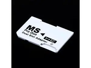 MicroSDHC to MS PRO Duo Adapter. Converts Two MicroSD or MicroSDHC Cards to MS PRO Duo CR5400 CR-5400,Compatible with PSP 1000/2000/3000 Card MicroSDHC to MS PRO Duo Adapter. Converts Two MicroSD or MicroSDHC Cards to MS PRO Duo CR5400 CR-5400,Compatible with PSP 1000/2000/3000 Card