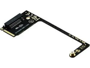 M.2 nVME 2230 to 2280 PCIe 4.0 SSD Adapter Card,Compatible with MSI Claw7 Claw8 Gaming Handheld for Upgrade Storage(Black) M.2 nVME 2230 to 2280 PCIe 4.0 SSD Adapter Card,Compatible with MSI Claw7 Claw8 Gaming Handheld for Upgrade Storage(Black)