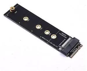 M.2 (NGFF) 2280 NVME SSD to M2 A/E Key Port Card (Only Provide PCIe 1X Lane) M.2 (NGFF) 2280 NVME SSD to M2 A/E Key Port Card (Only Provide PCIe 1X Lane)